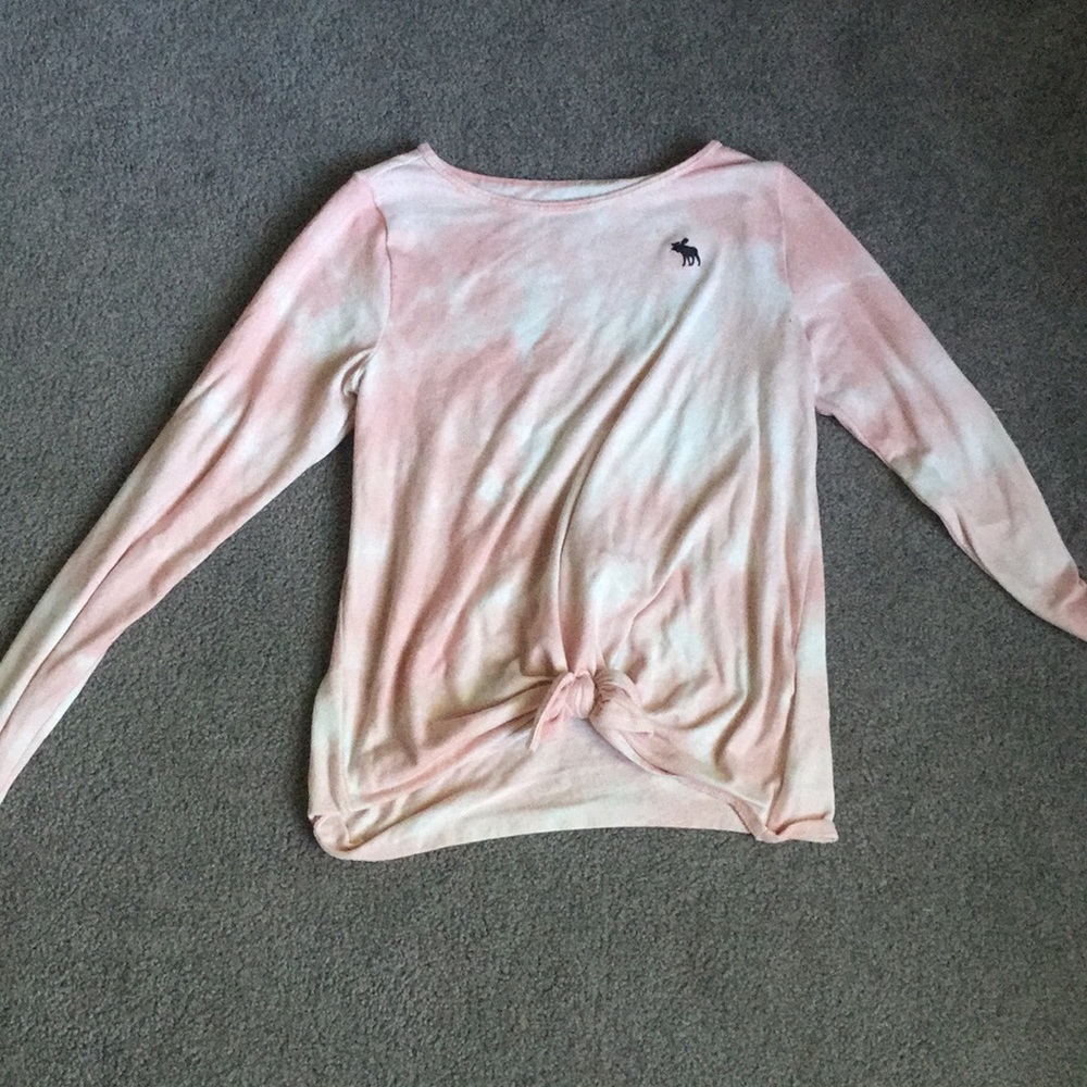 Ambercrombie kids pink pajama set